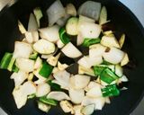 ゆる糖質制限★厚揚げなすびのごま味噌炒め作り方3写真