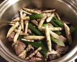 甘くない 鳥モツとゴボウ煮★おつまみに★作り方3写真