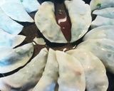 ねぎ消費*青ねぎだけギョウザ作り方3写真