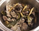 甘くない 鳥モツとゴボウ煮★おつまみに★作り方6写真