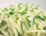 鶏とえのきのワサビ和え☆.｡.：*･゜作り方5写真
