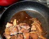 コスパ最強!弱火が決め手!レバレバ丼作り方7写真