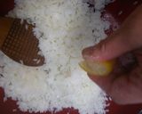 生ハムと柴漬けのロール寿司作り方2写真