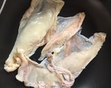 カリッカリ♡鶏皮ポン酢作り方1写真
