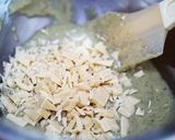 バター卵不使用★抹茶ブルーベリーマフィン作り方3写真