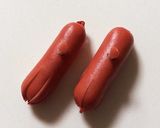 簡単 キャラ弁 おかず たこ星人作り方3写真