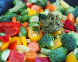 簡単ノンオイル★野菜のぎゅうぎゅう焼き作り方4写真
