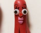 簡単 キャラ弁 おかず たこ星人作り方9写真