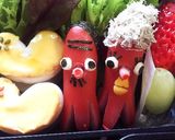 簡単 キャラ弁 おかず たこ星人作り方16写真