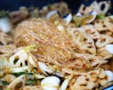 肉なしヘルシーおかず♡春雨のチャプチェ作り方6写真