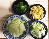 お出汁のきいたカレーうどん作り方1写真