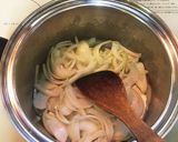 お出汁のきいたカレーうどん作り方2写真