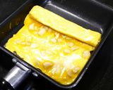 簡単！レンコンの卵焼き(ダシまき卵)作り方1写真