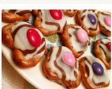超簡単プレッツェルで可愛いチョコ菓子作り方8写真