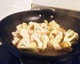 カリフラワー味噌蒸しチーズトッピング作り方3写真