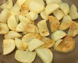 鶏もも肉とじゃがいものカレー炒め♪作り方9写真