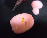 春★可愛い♪【桃色ゆで卵のサラダ仕立て】作り方14写真