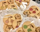 さくらんぼのステンドグラスクッキー作り方10写真