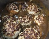 うずら入りハンバーグのカレー煮込み！作り方7写真