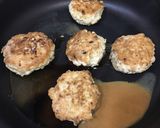 しいたけの肉詰め味噌てりやき作り方4写真