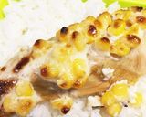 旦那弁当65♥鮭のマヨコーン焼き弁当!作り方1写真