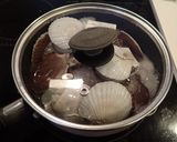 ホタテ稚貝の酒蒸し作り方4写真