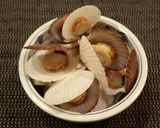 ホタテ稚貝の酒蒸し作り方6写真