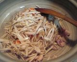 ♡土鍋de鶏ごぼうのご飯♡ちょっと中華風作り方4写真
