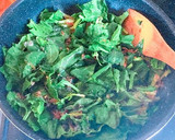 下茹でなし！ほうれん草の納豆マヨチー炒め作り方5写真
