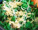 下茹でなし！ほうれん草の納豆マヨチー炒め作り方6写真