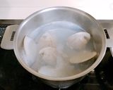 ☆ハマグリしんじょの茶巾作り方1写真