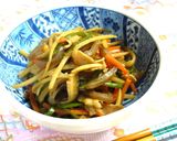 彩りきんぴらの常備菜作り方10写真