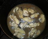 牡蠣のオイスターソース煮　葱もたっぷり作り方4写真