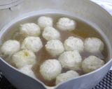 鶏のユズ団子スープ作り方5写真