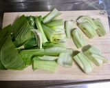手間なしみそde青梗菜の豚肉炒め作り方1写真