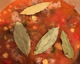 イタリアの家庭料理☆牛肉と豆のスープ作り方20写真