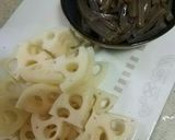 シャキシャキ蓮根とこんにゃくのキンピラ作り方1写真