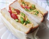 アスパラのスクランブルエッグトースト作り方8写真