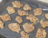 鶏胸肉のノンフライ唐揚げハニーマスタード作り方3写真