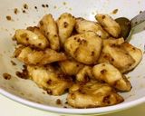 鶏胸肉のノンフライ唐揚げハニーマスタード作り方5写真