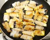 なすの豚ばら肉巻き★ステーキソースがけ作り方9写真