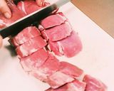 豚ヒレ肉の生クリームソース掛け作り方1写真