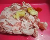 豚こまと新じゃがのニンニク胡麻煮♪作り方3写真