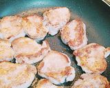 豚ヒレ肉の生クリームソース掛け作り方4写真