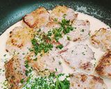 豚ヒレ肉の生クリームソース掛け作り方8写真