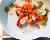 簡単☆時短☆リメイク酢鶏作り方7写真