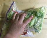 市販のすし酢で、春キャベツの浅漬け作り方4写真