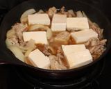 簡単！菜の花を加えて春の肉豆腐(^^♪　作り方8写真