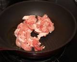 簡単！菜の花を加えて春の肉豆腐(^^♪　作り方5写真