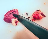 70℃ 低温調理 鶏レバーの甘辛煮作り方1写真